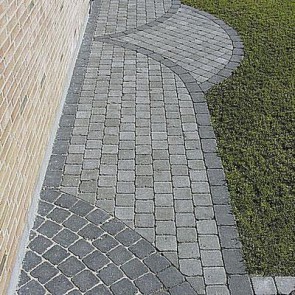 Herregård sten - Koks, Halv sten  - 14 x 10,50 x 5,0 cm.